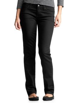 Women: Skinny jeans (basic black) - black